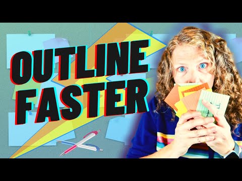 HOW TO OUTLINE YOUR BOOK FAST | My 5-Step Book Plotting Method