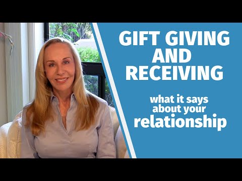 Gift giving &amp; receiving (what it says about your relationship)