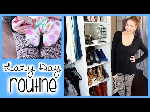 Lazy Day Makeup Routine, Outfit &amp; Activities!