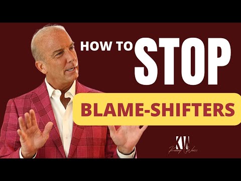 How To Deal With Blame Shifting