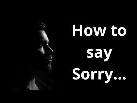 The Healing Power of Apologies: Mastering the Art of Sincere Sorry