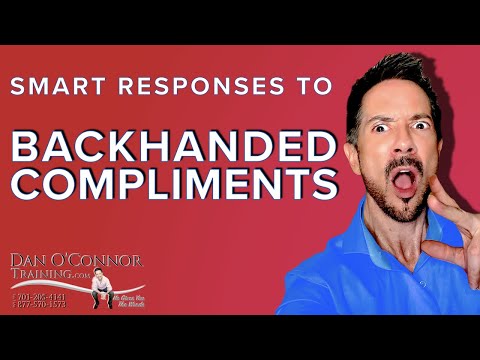 🗨 How to Respond to Backhanded Compliments &amp; how to handle insults at Work | communication skills