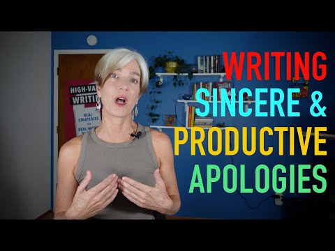 3 Steps to Apologize: How to Write an Apology