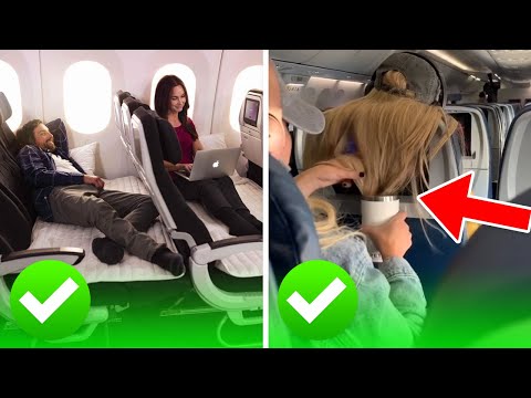 Long Flight HACKS You Need To Know About!