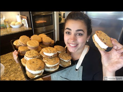 Ice Cream Cookie Sandwiches from Scratch