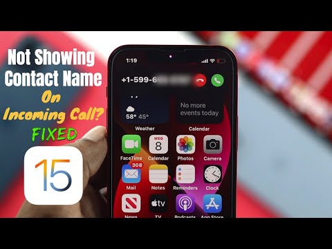Fix- iPhone Not Showing Contact Name for Incoming Calls!