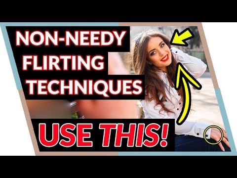 How To Show Interest In a Guy WITHOUT Being Needy (Subtle Flirting Technique!)