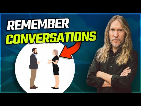 How to remember conversations using a Memory Palace