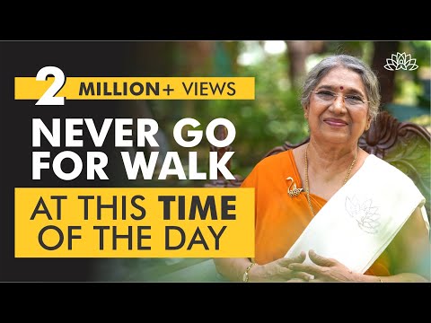 The Best Time to Go for a Walk | Dr. Hansaji Yogendra