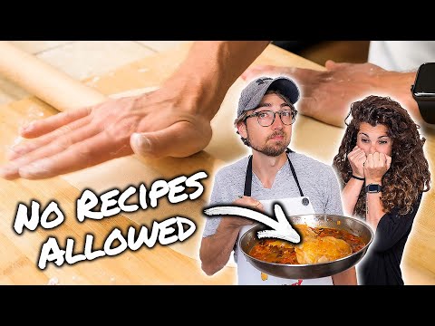 My Italian Wife Challenged Me to Cook Her Favorite Food... WITHOUT RECIPES