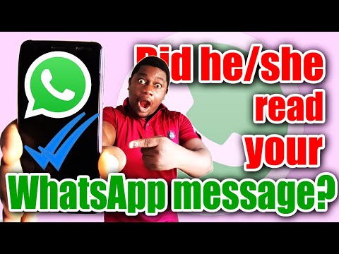 How To Know WHEN YOUR WHATSAPP MESSAGE IS READ Even When Read Receipt Is Turned Off