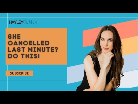 When They Cancel Last Minute, Ask These 3 Questions!